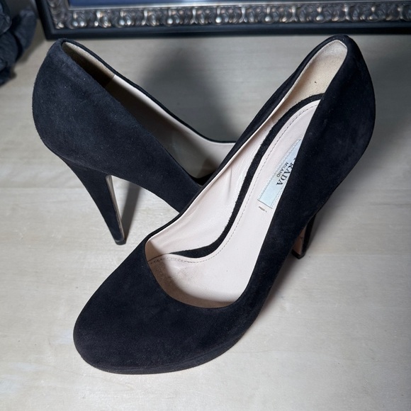 Prada Suade Platform heels - 37 - Picture 2 of 8